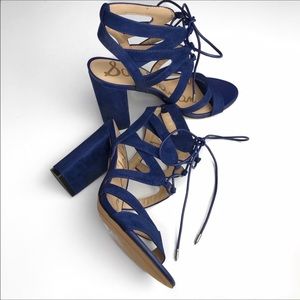 Blue Yardley Sam Edelman Heel